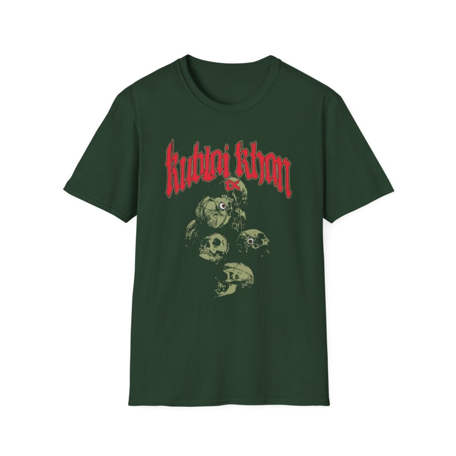 Kublai Khan - Skull  Unisex Softstyle T-Shirt