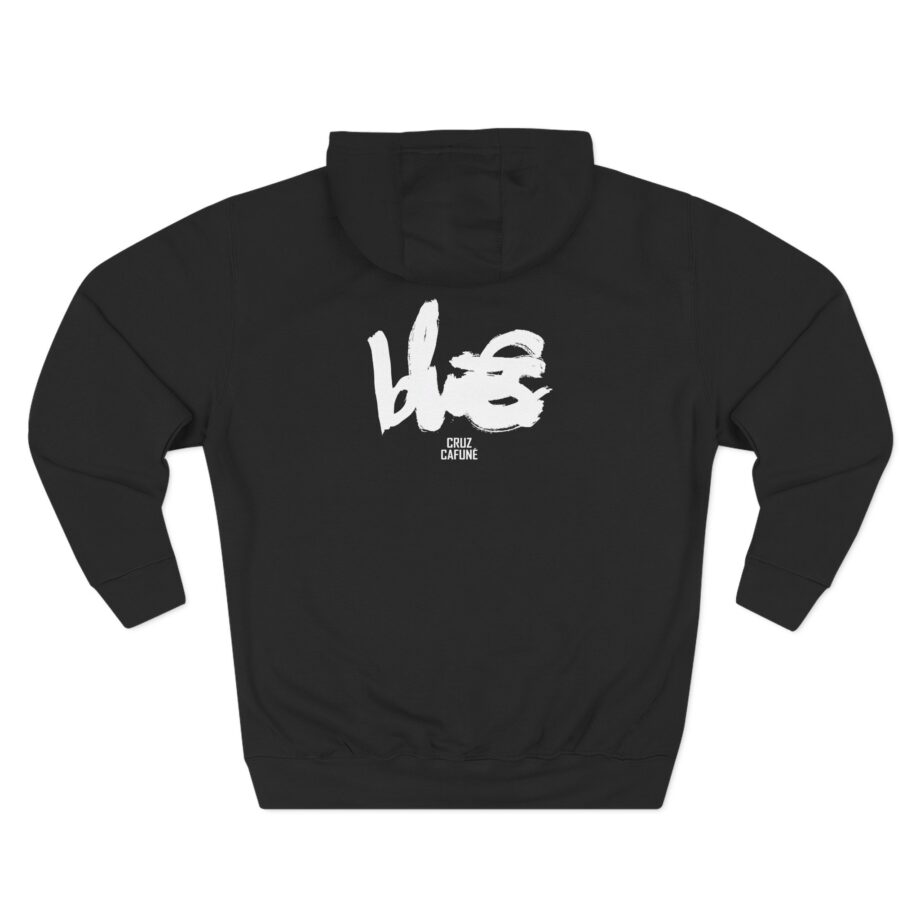 Cruz Cafune Blu€s Cover Three-Panel Fleece Hoodie