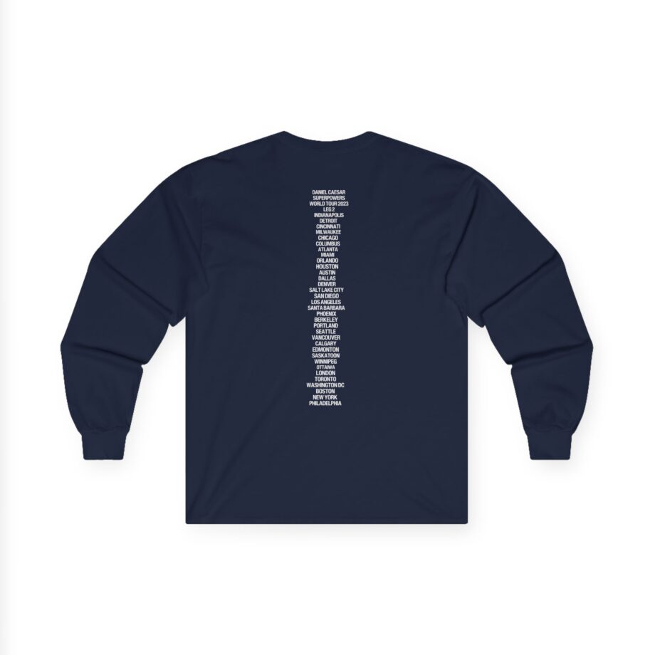 Daniel Caesar Superpowers World Tour Unisex Ultra Cotton Long Sleeve Tee