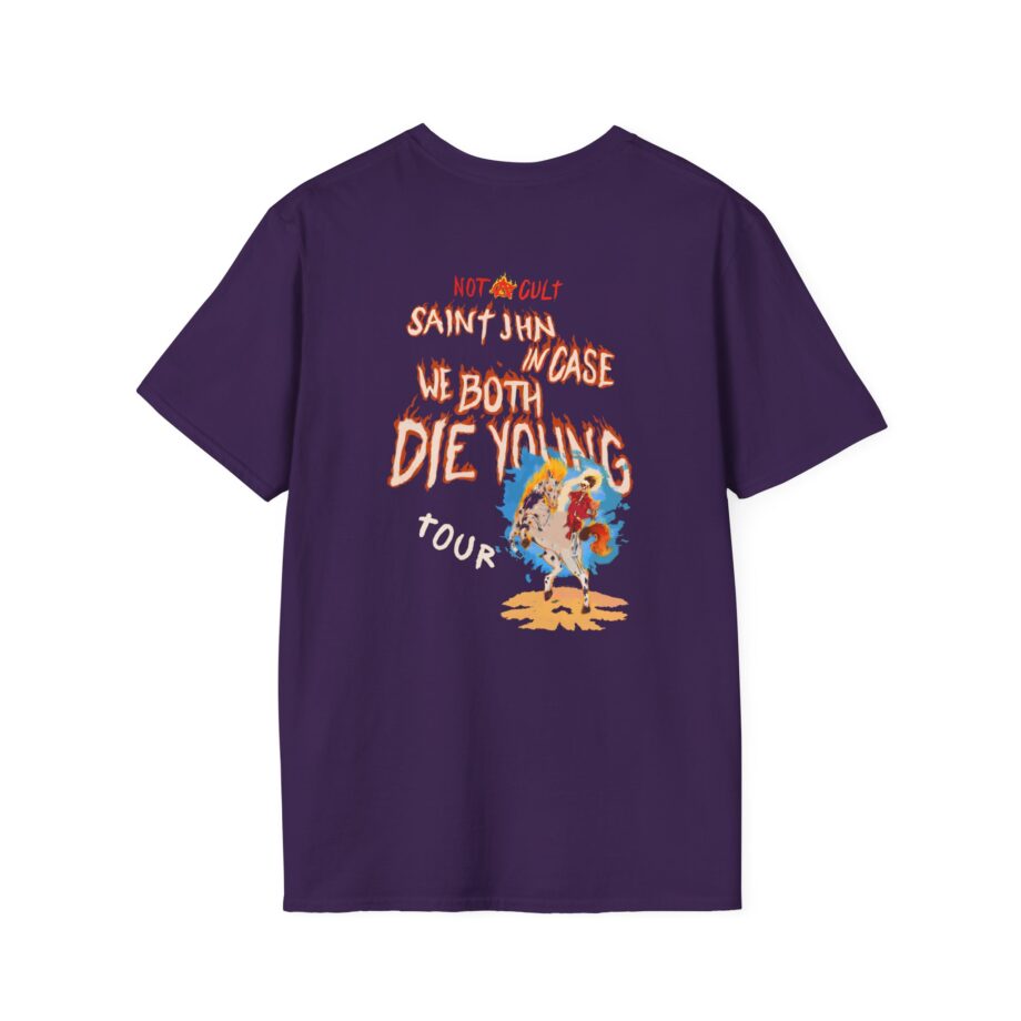 Saint Jhn Incase We Both Die Young World Tour Unisex Softstyle T-Shirt