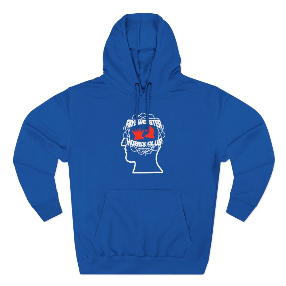 Faye Webster X Brain Dead Hobby Club Three-Panel Fleece Hoodie