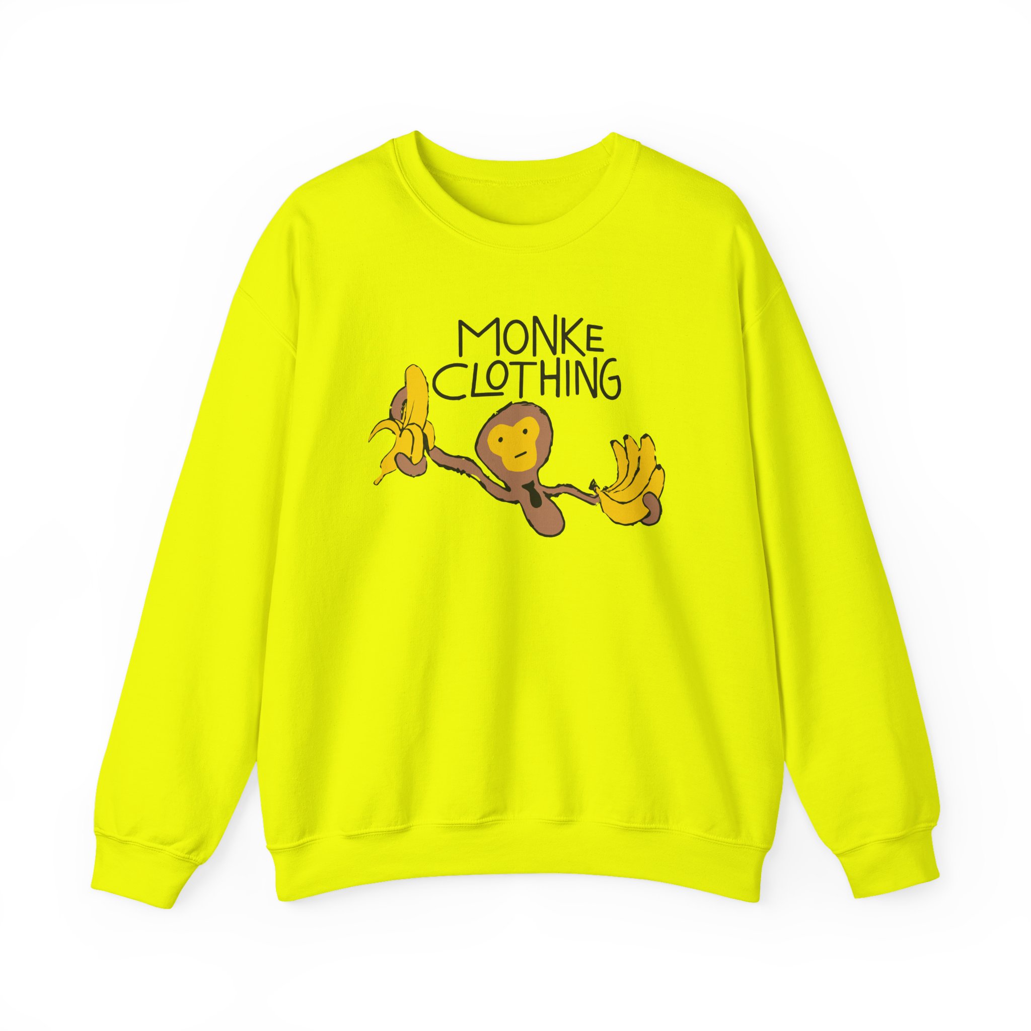 Spoonkid Basquiat Monke Unisex Heavy Blendâ„¢ Crewneck Sweatshirt