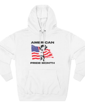 Sean Strickland American Pride Month Three-Panel Fleece Hoodie