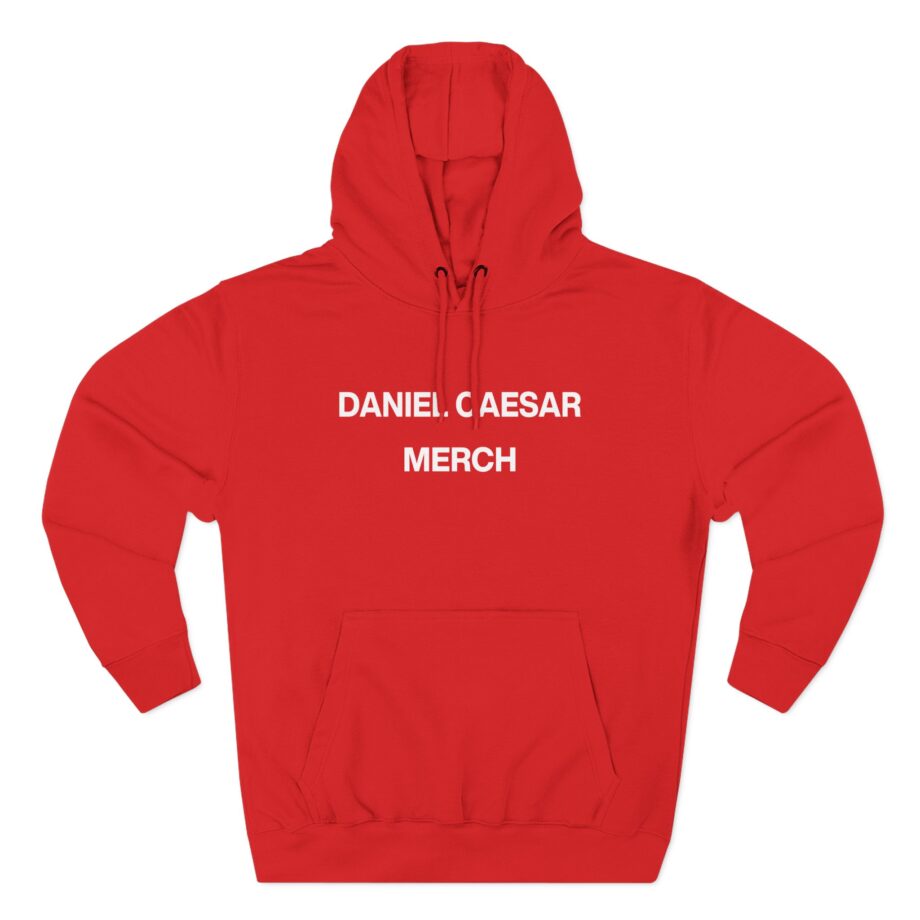 Daniel Caesar Three-Panel Fleece Hoodie