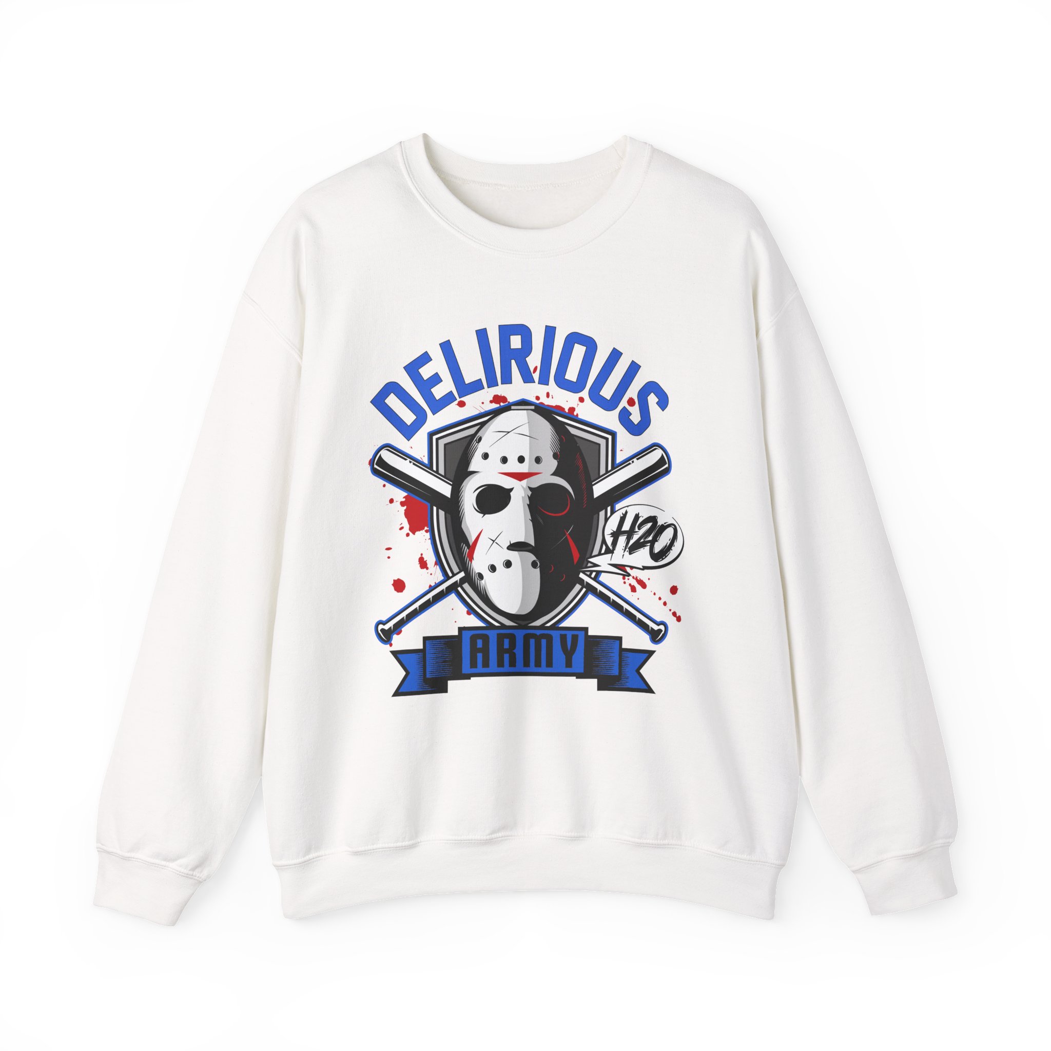 H2odelirious Delirious Army Unisex Heavy Blendâ„¢ Crewneck Sweatshirt