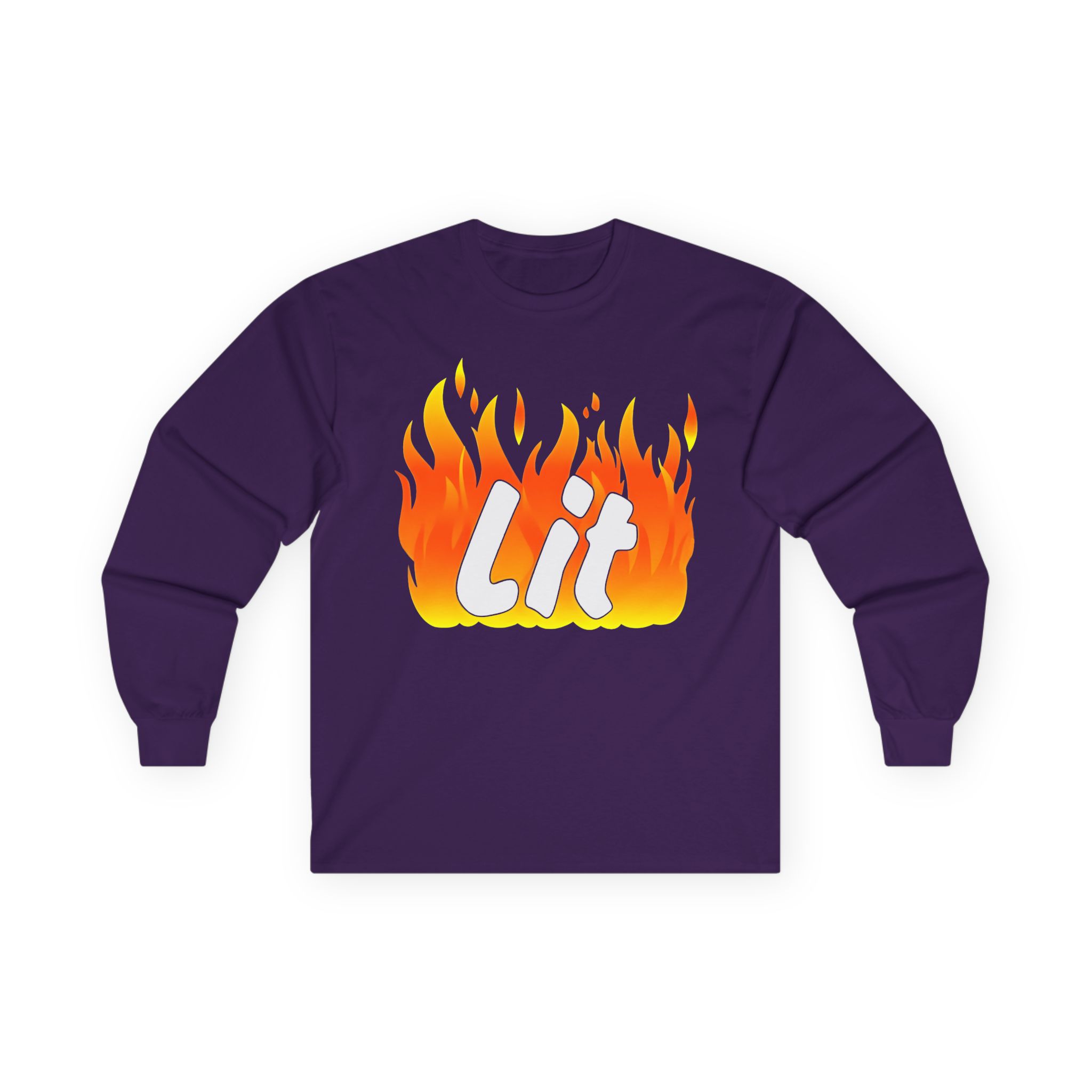 Dobre brothers Lit fire Unisex Ultra Cotton Long Sleeve Tee