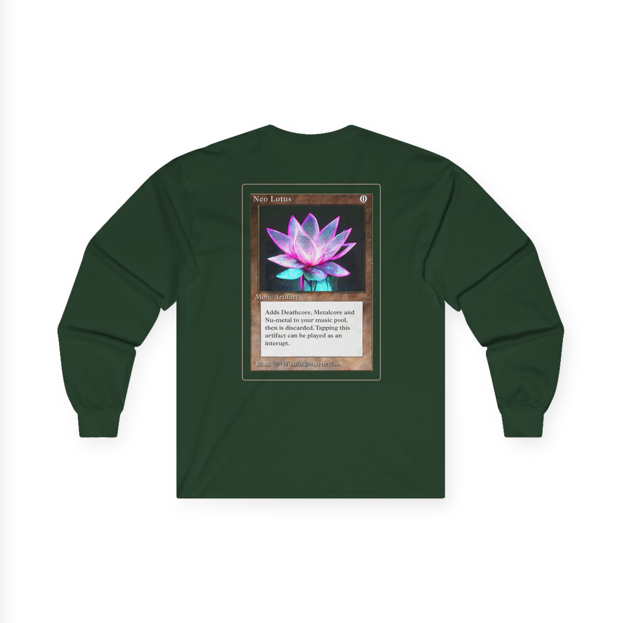 Within Destruction Neo Lotus x MTG Unisex Ultra Cotton Long Sleeve Tee