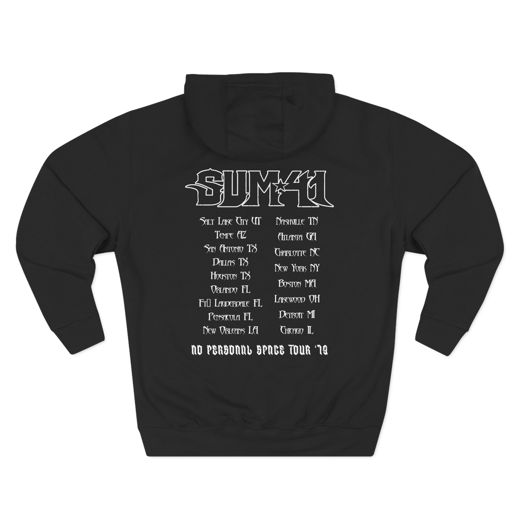 Sum 41 Reap41 Itin Three-Panel Fleece Hoodie