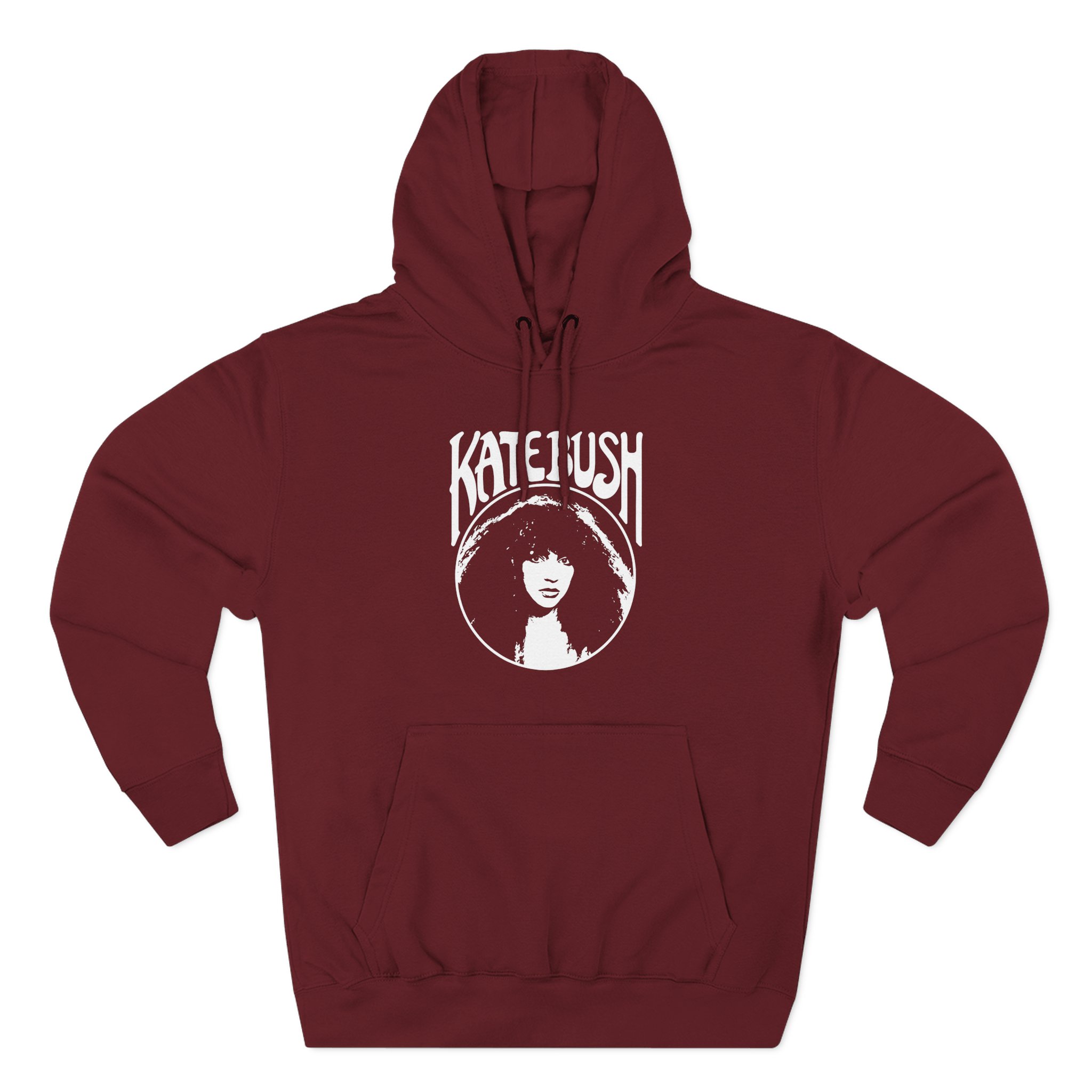 Kate Bush  Circle Logo Three-Panel Fleece Hoodie