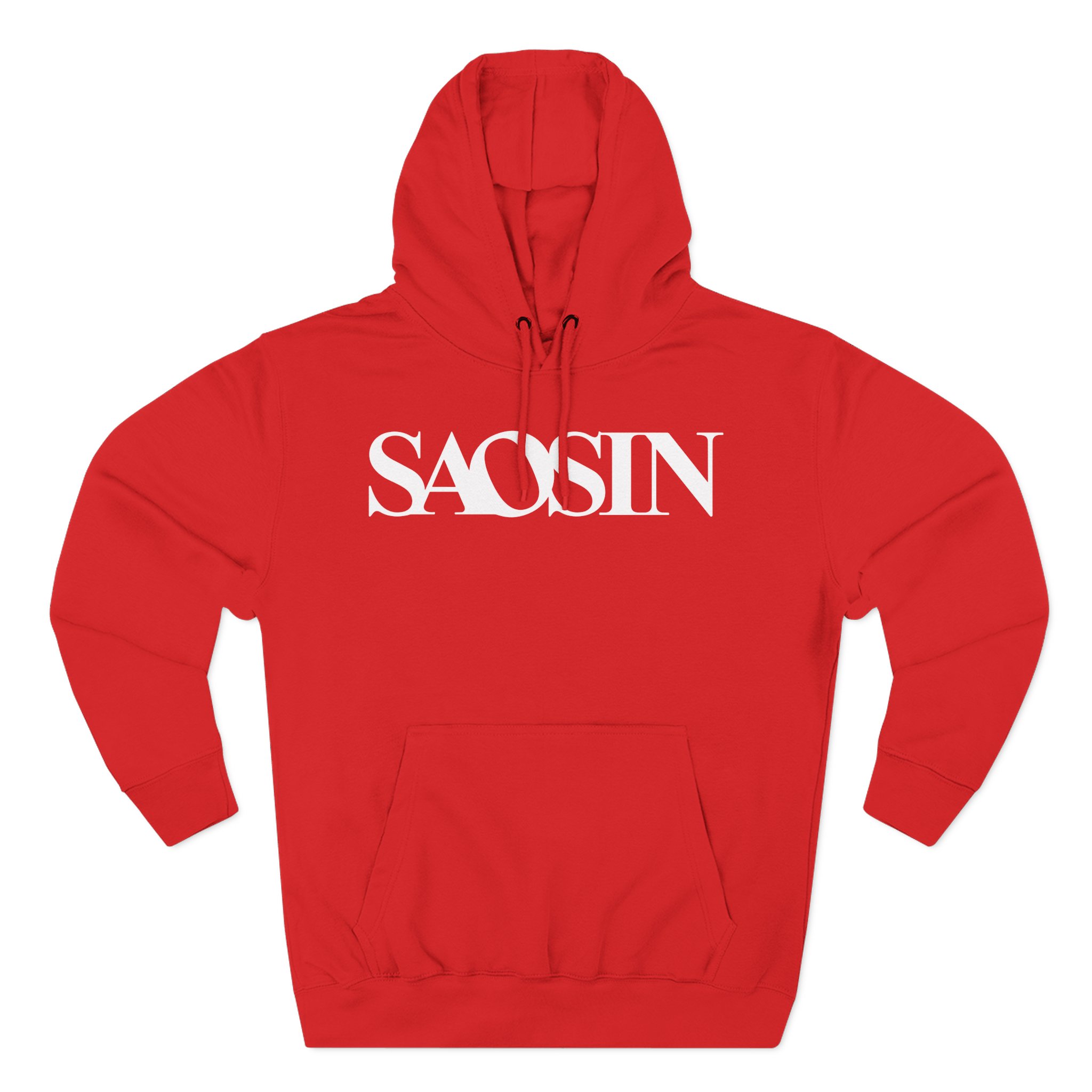 Saosin Logo Three-Panel Fleece Hoodie