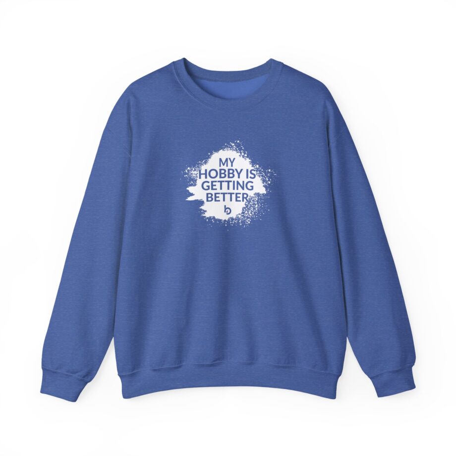 Trevor Bauer My Hobby 15 Getting Better Unisex Heavy Blend™ Crewneck Sweatshirt