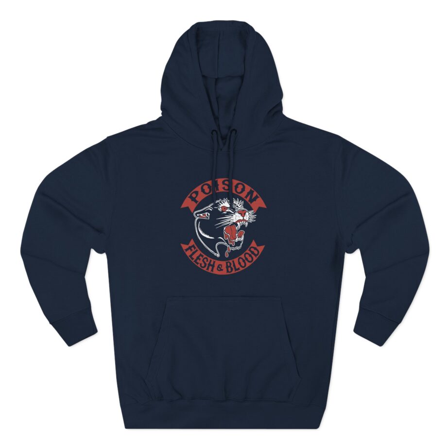Poison Flesh & Blood Three-Panel Fleece Hoodie