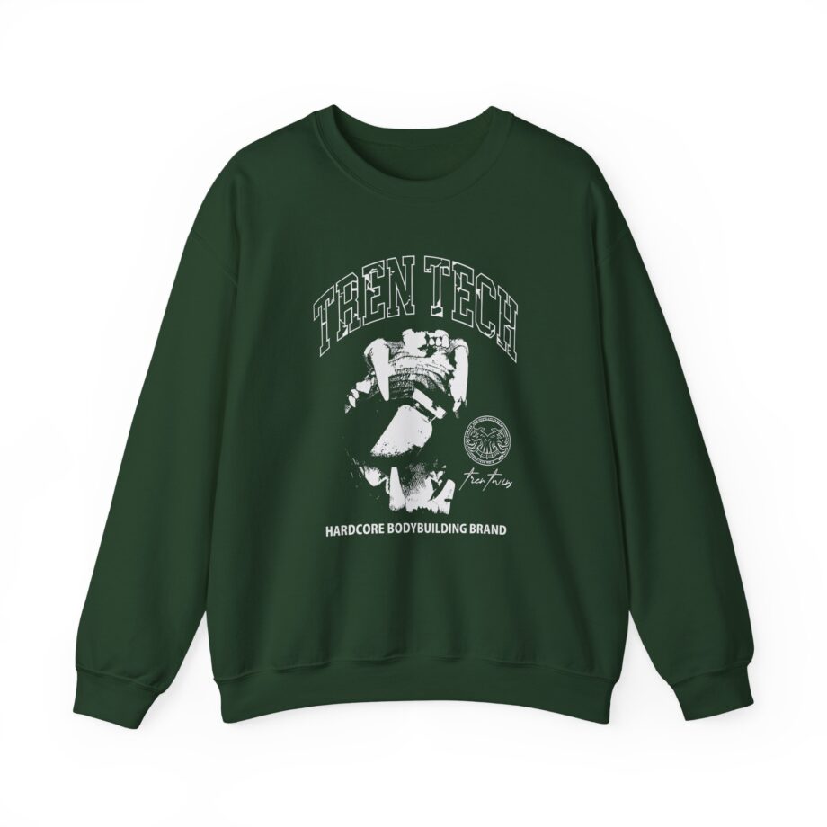 Tren Twins Tech Hardcore Bodybuilding Brand Unisex Heavy Blend™ Crewneck Sweatshirt