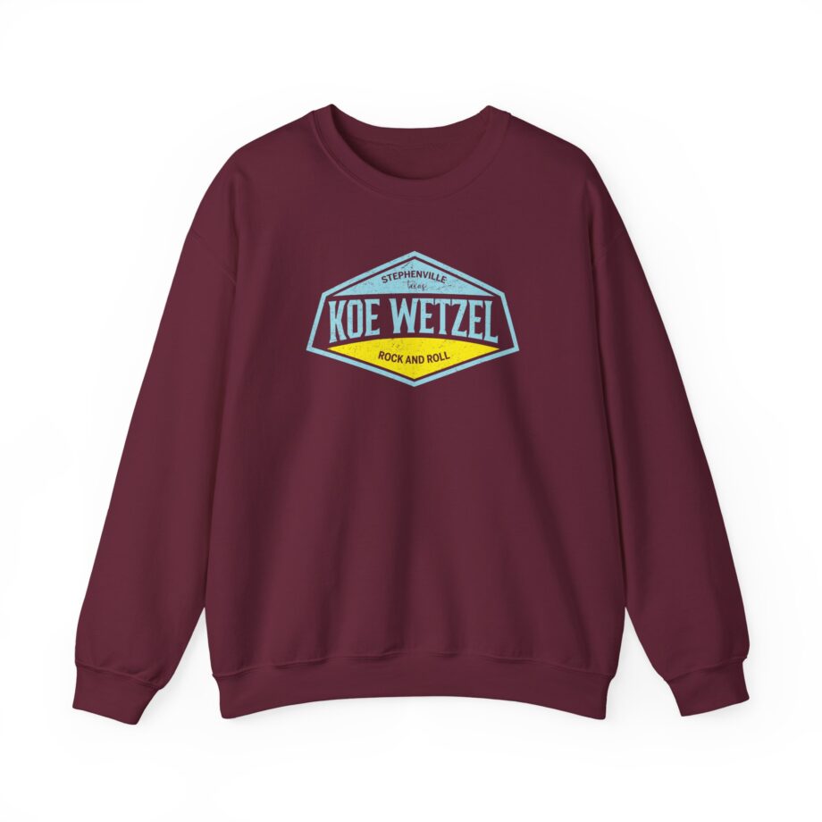 Koe Wetzel Stephenville Rock & Roll Unisex Heavy Blend™ Crewneck Sweatshirt