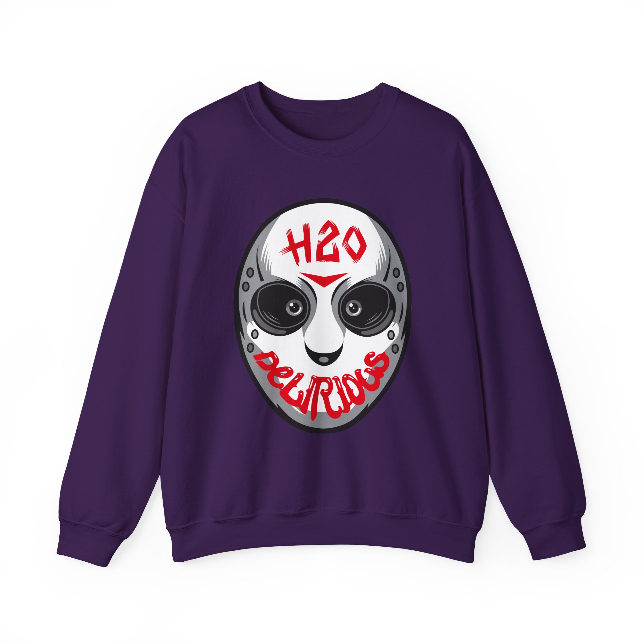 H2odelirious Face Mask Logo Unisex Heavy Blendâ„¢ Crewneck Sweatshirt