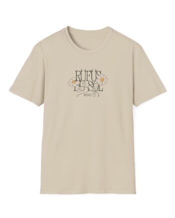 Rufus Du Sol Flower Ecru Unisex Softstyle T-Shirt