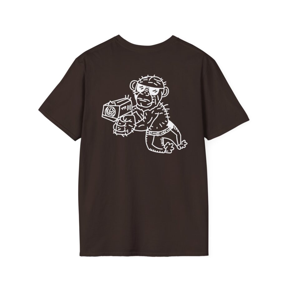 Spoonkid Detective Monke Unisex Softstyle T-Shirt