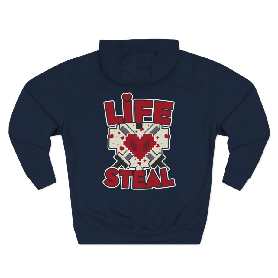 Clownpierce Lifesteal Three-Panel Fleece Hoodie