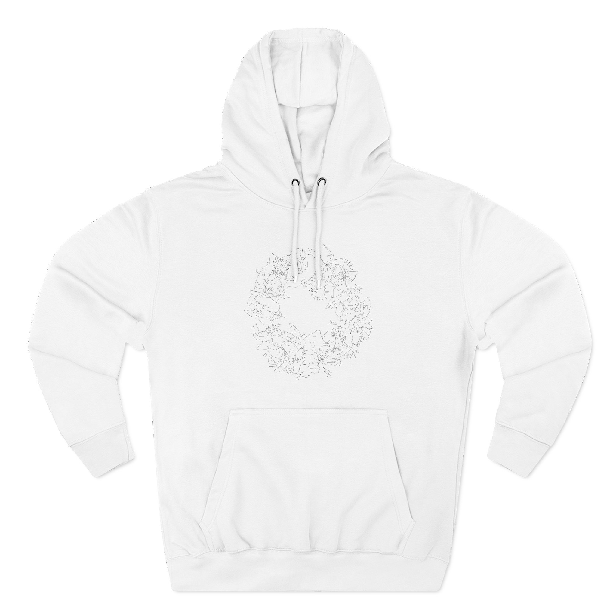 Ecco2k in the Flesh Three-Panel Fleece Hoodie