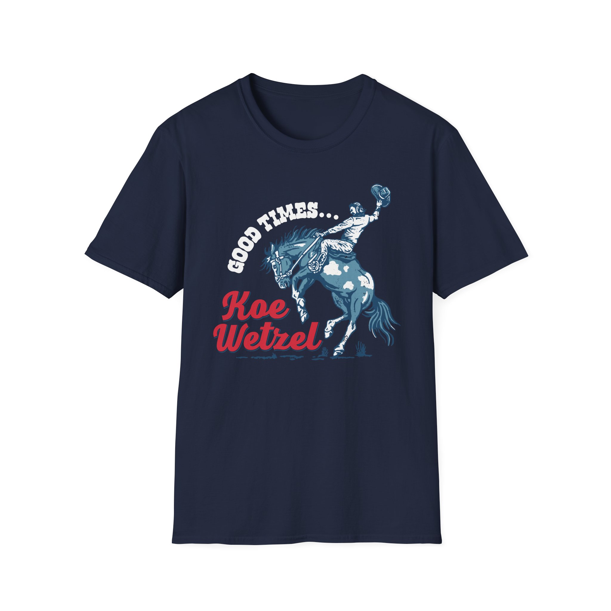 Koe Wetzel Good Times Bronco Unisex Softstyle T-Shirt