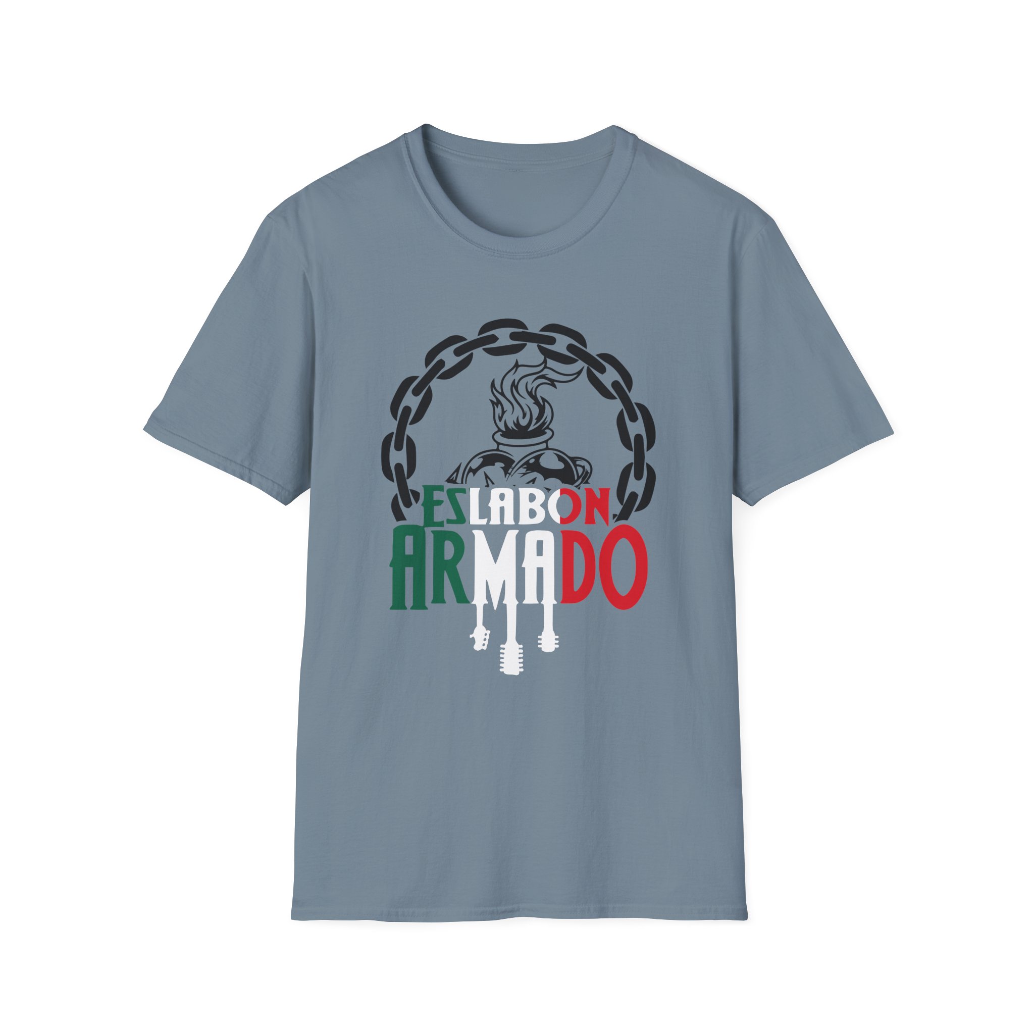 Eslabon Armado asà Lo Quiso Dios Unisex Softstyle T-Shirt