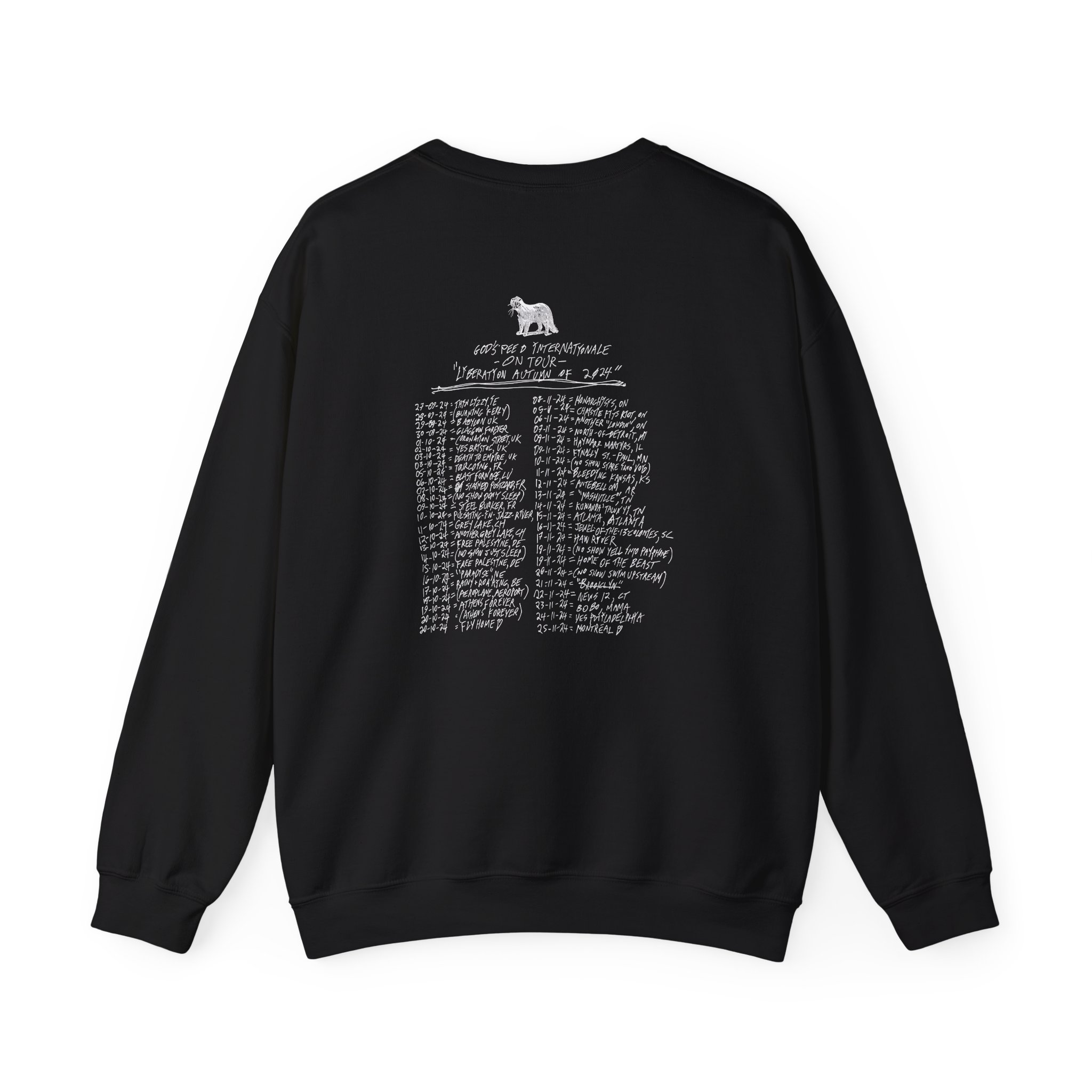 Godspeed You Black Emperor Unisex Heavy Blendâ„¢ Crewneck Sweatshirt