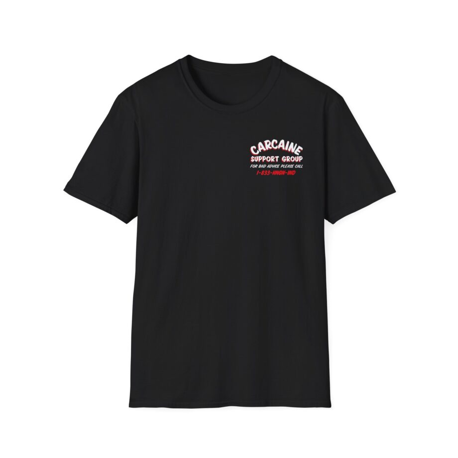 Hoonigan Carcaine Support Group Unisex Softstyle T-Shirt