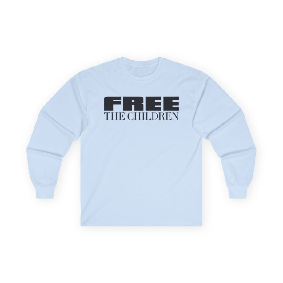Ryan Garcia Free the Children Unisex Ultra Cotton Long Sleeve Tee