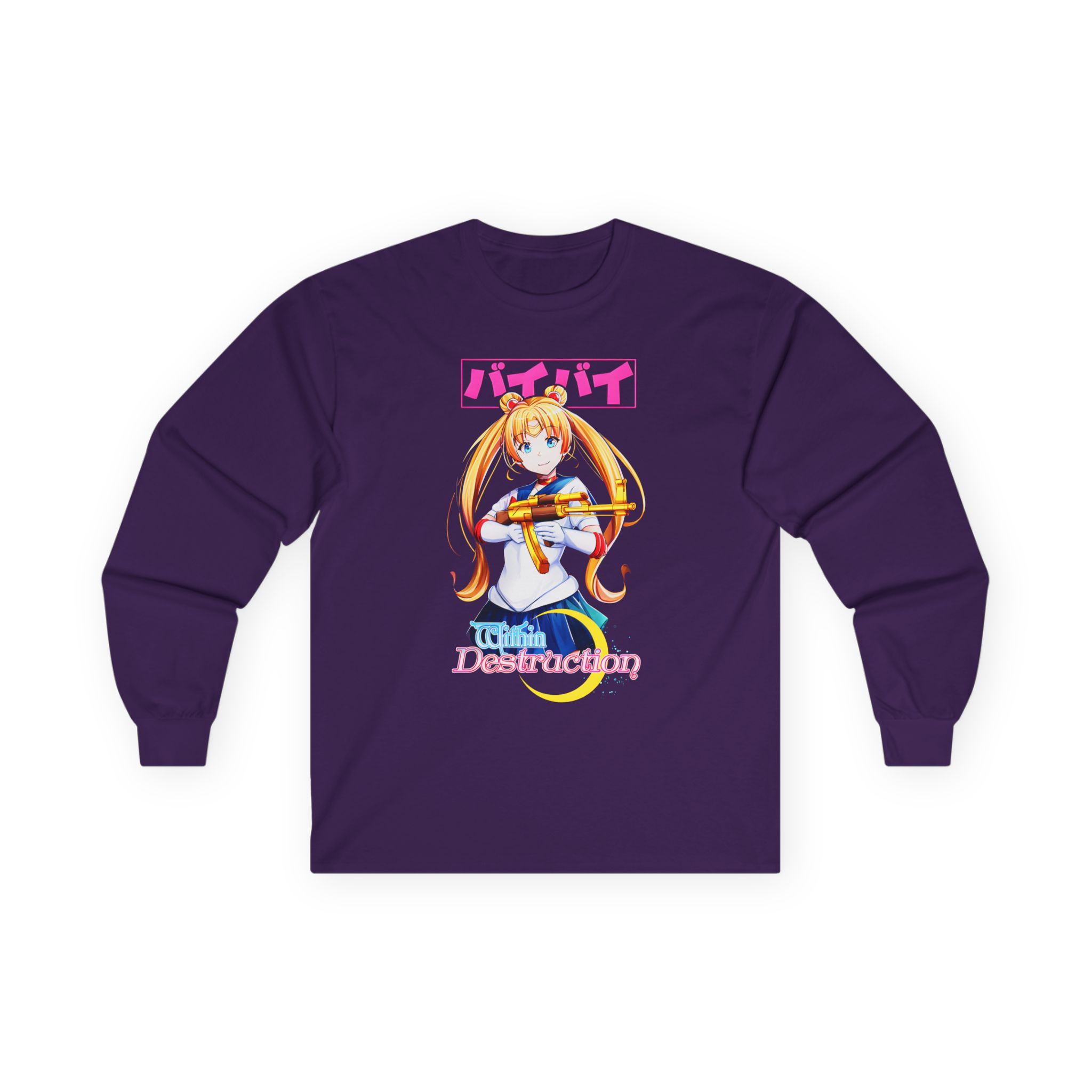 Within Destruction Sailor Moon Unisex Ultra Cotton Long Sleeve Tee