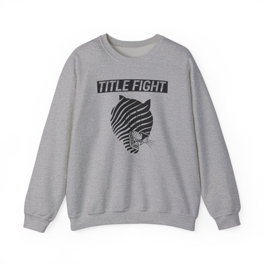 Title Fight Tiger Unisex Heavy Blend™ Crewneck Sweatshirt