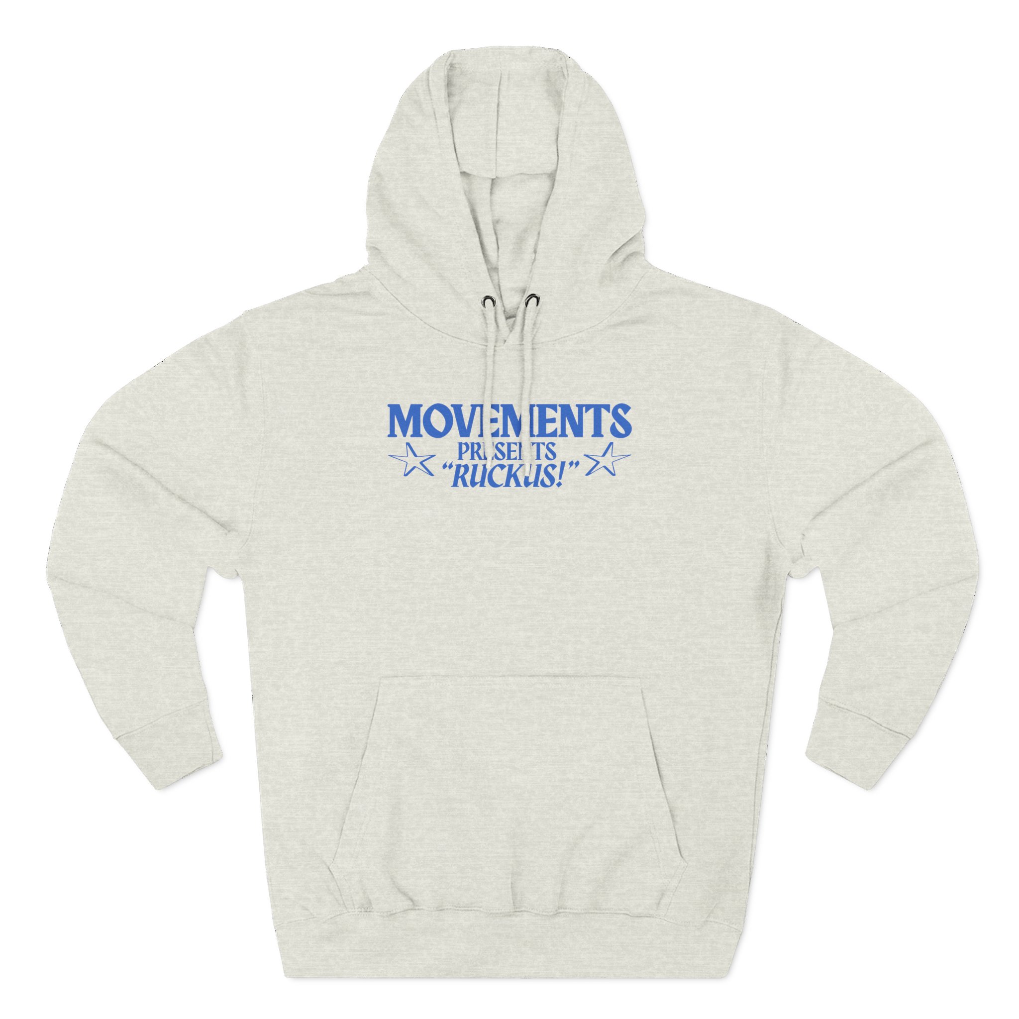 Movements Fail You Photo Three-Panel Fleece Hoodie