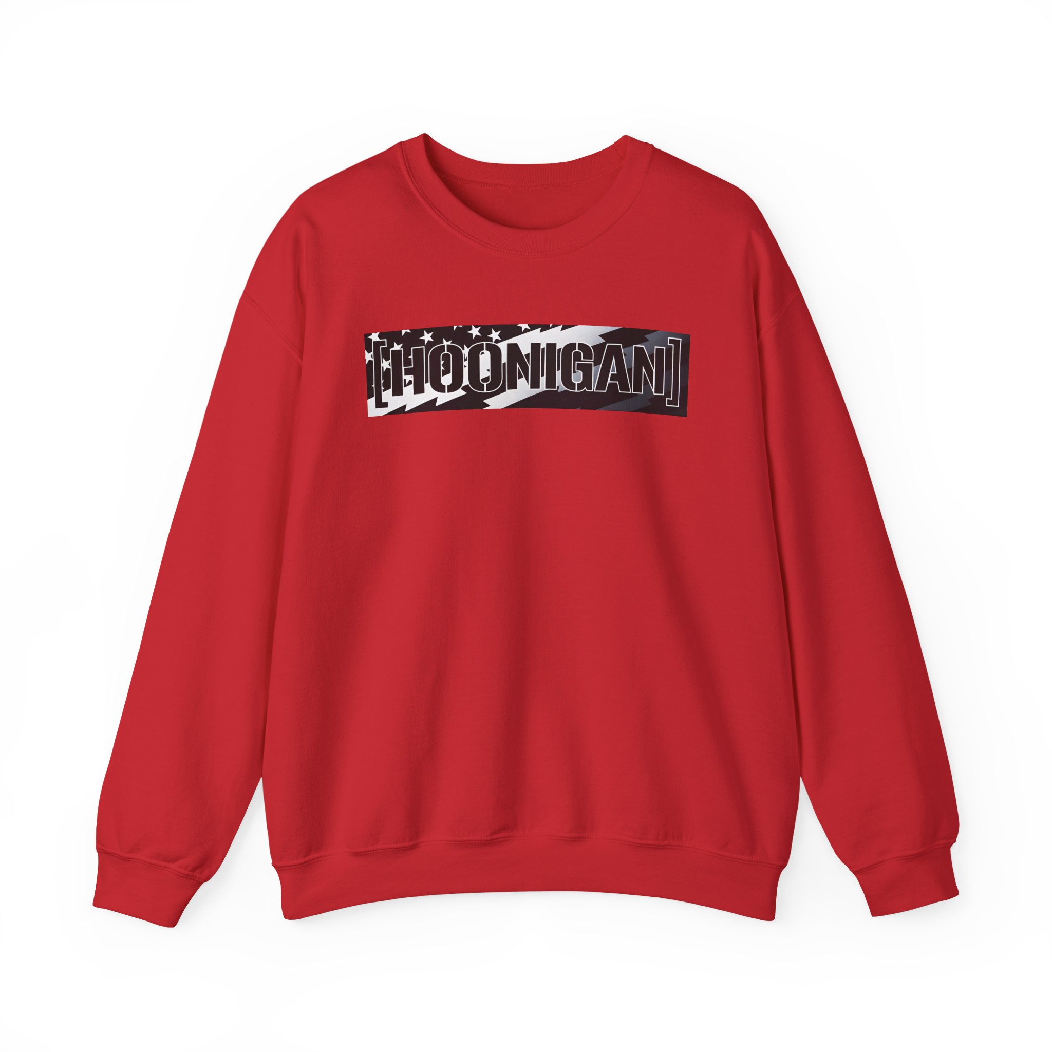 Ken Block Hoonigan Stars & Stripes Censor Bar Unisex Heavy Blendâ„¢ Crewneck Sweatshirt
