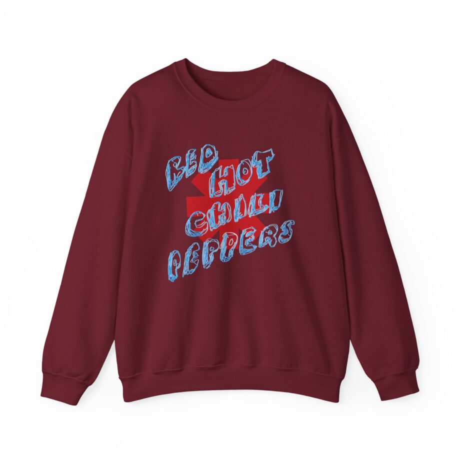 Red Hot Chili Peppers Scribbled Logo Unisex Heavy Blend™ Crewneck Sweatshirt