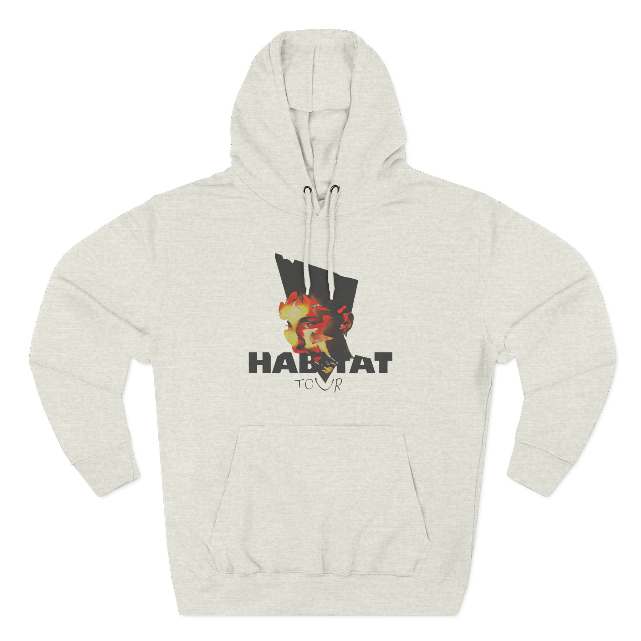 Nayt Three-Panel Fleece Hoodie