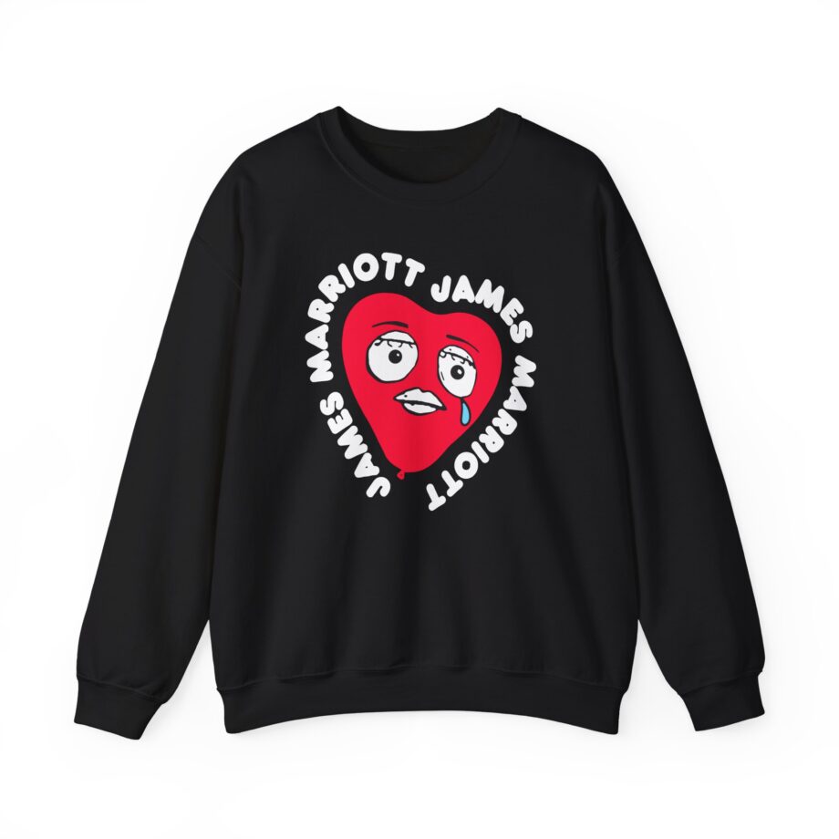 James Marriott Are We There Yet Heart Unisex Heavy Blend™ Crewneck Sweatshirt
