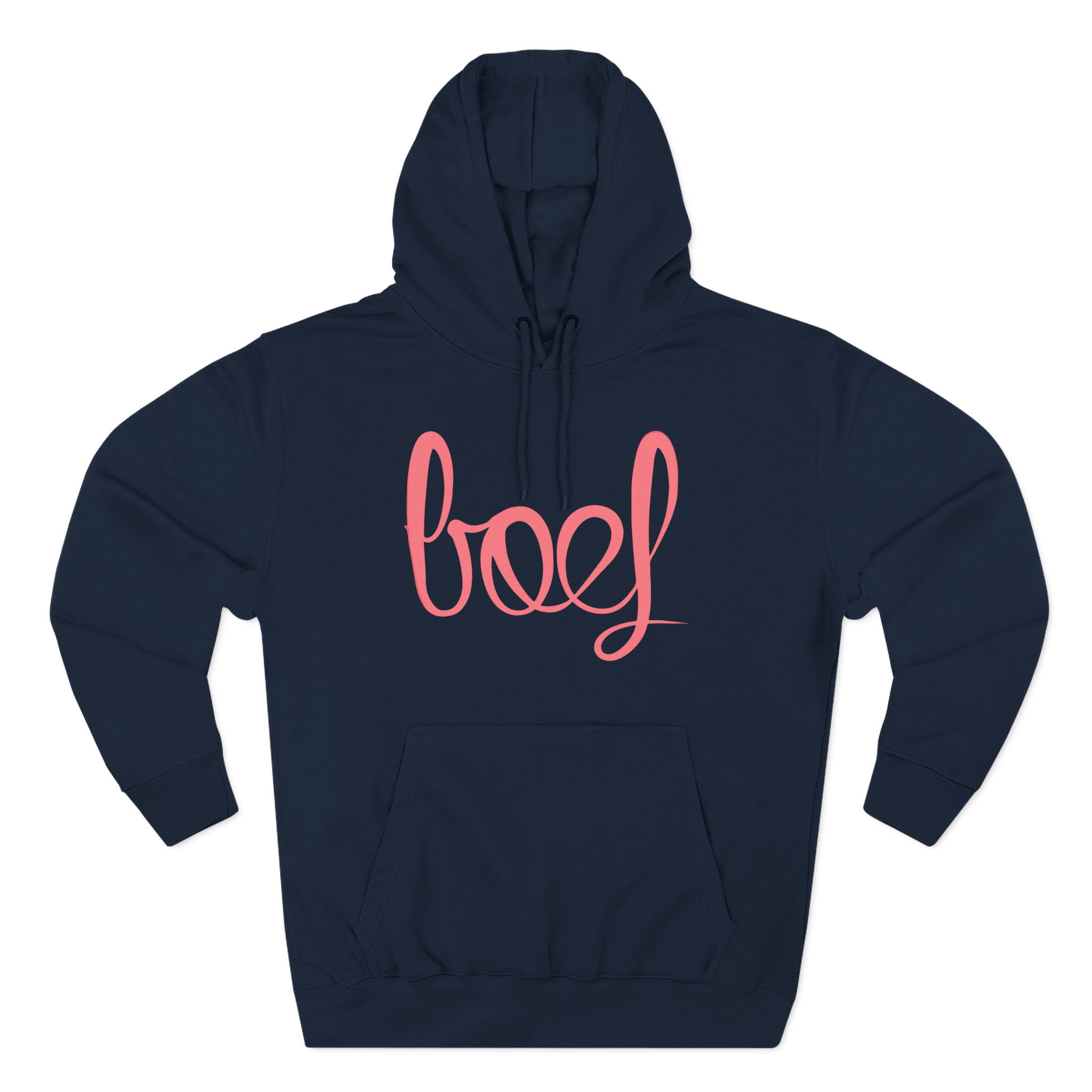 Boef Three-Panel Fleece Hoodie