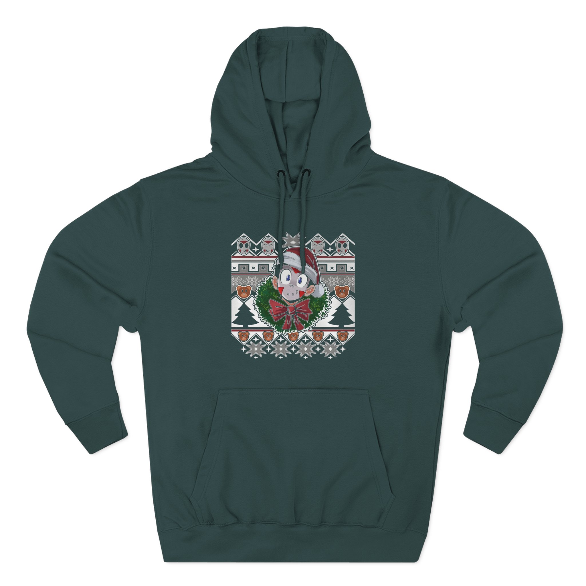 H2odelirious Christmas Three-Panel Fleece Hoodie