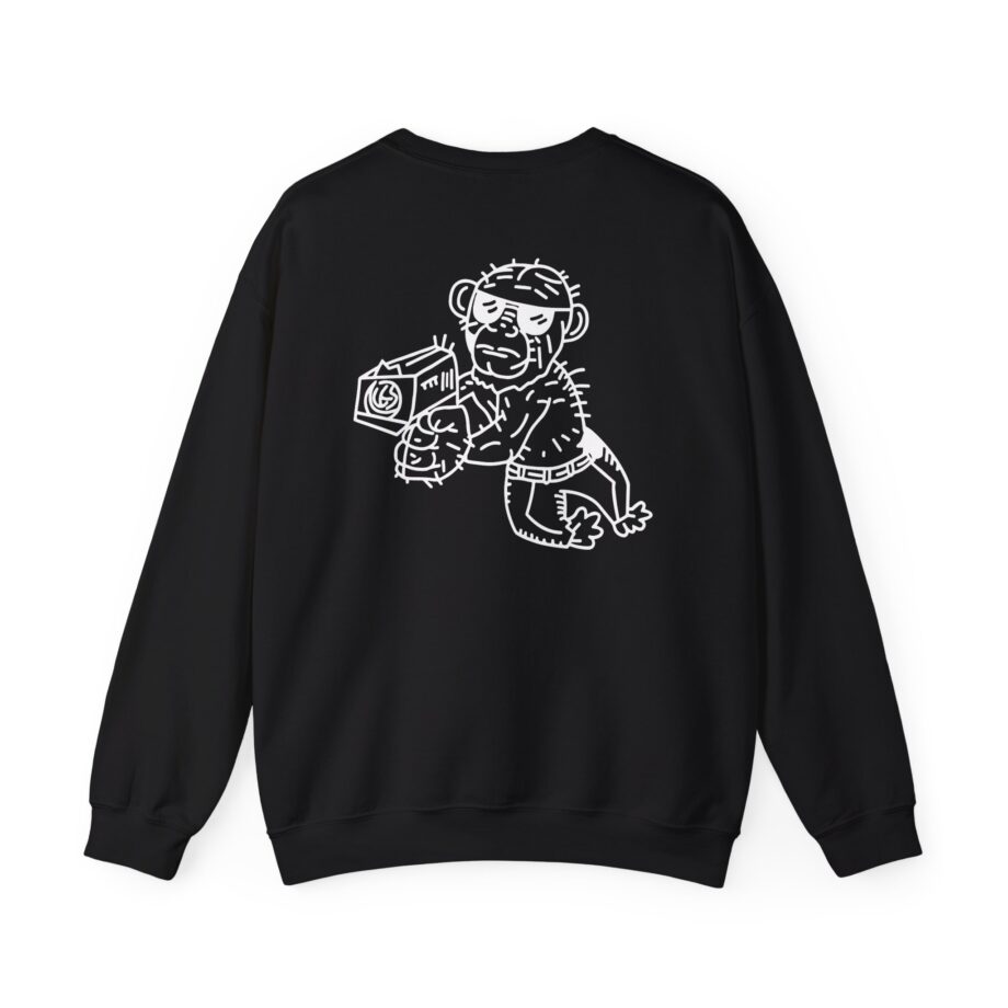Spoonkid Detective Monke Unisex Heavy Blend™ Crewneck Sweatshirt