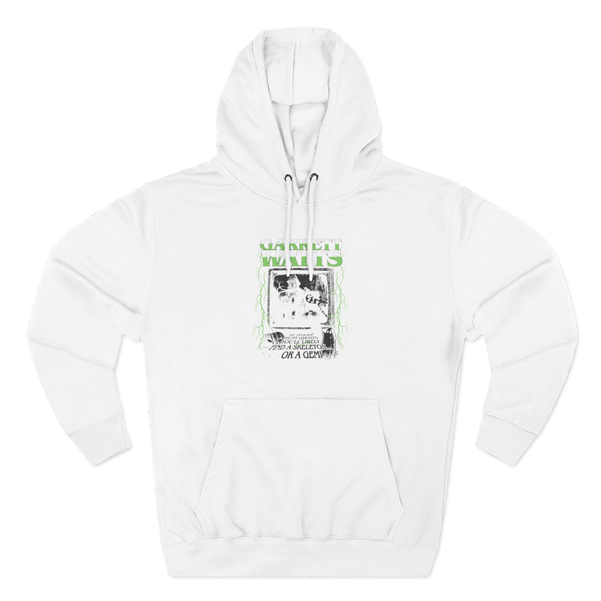 Garrett Watts the Haunted Glow Three-Panel Fleece Hoodie