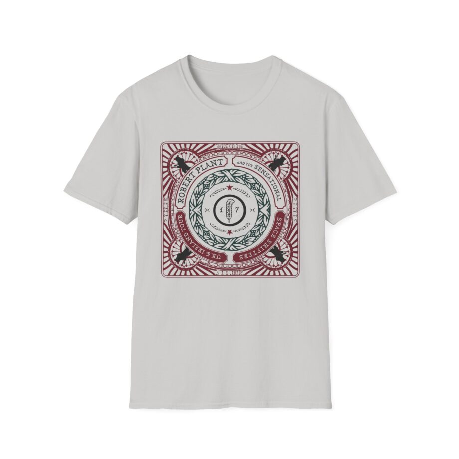 Robert Plant Retrographic Unisex Softstyle T-Shirt