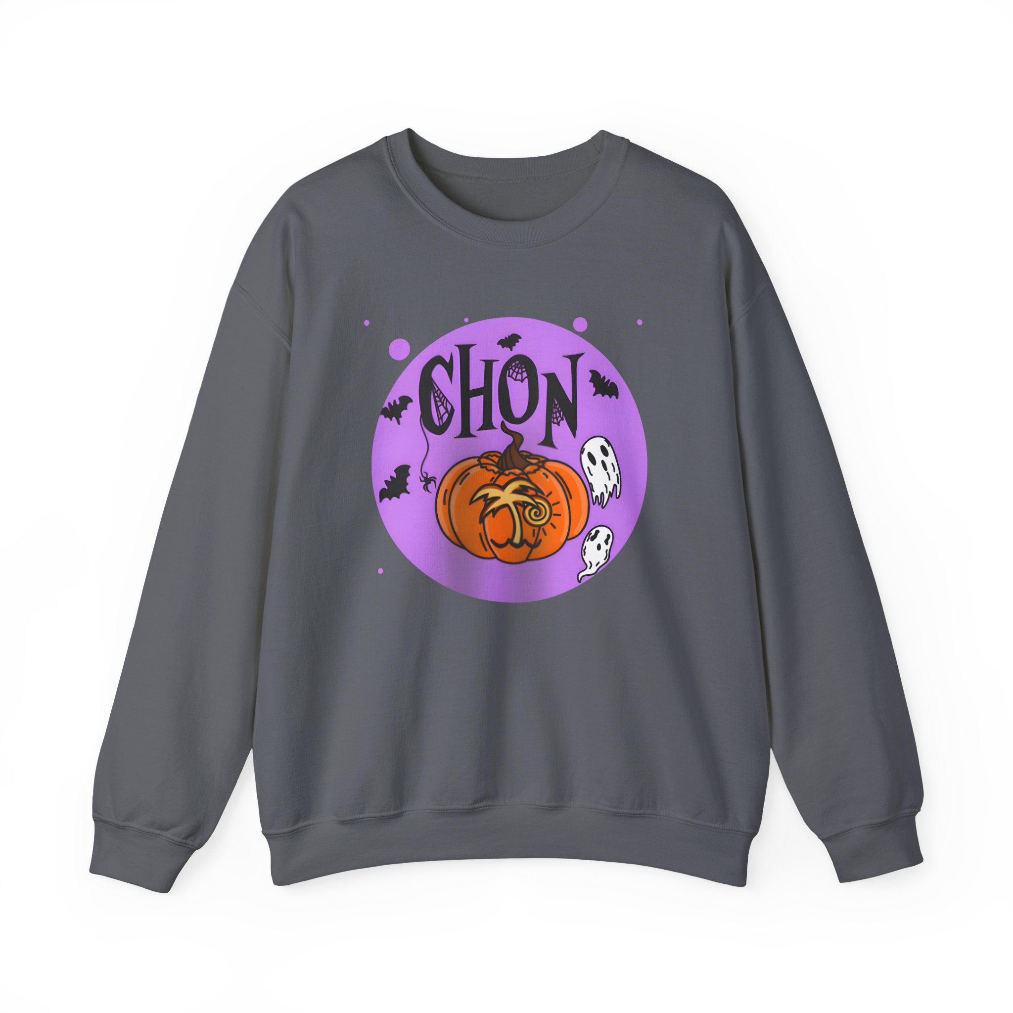 Chon Spooky Halloween Unisex Heavy Blendâ„¢ Crewneck Sweatshirt