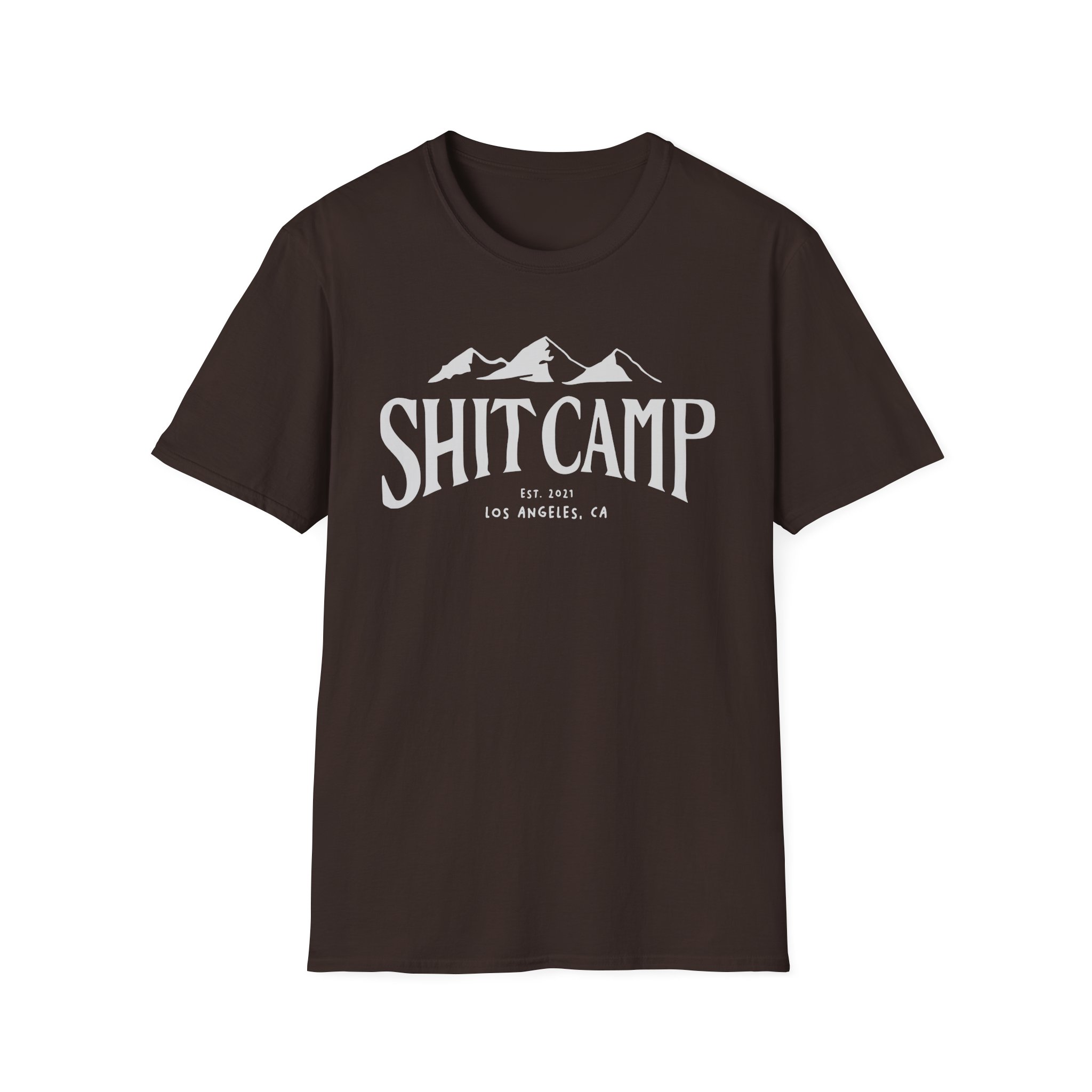 Qtcinderella Shit Camp Unisex Softstyle T-Shirt