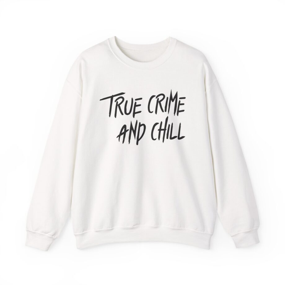 Kendall Rae True Crime and Chill Unisex Heavy Blend™ Crewneck Sweatshirt