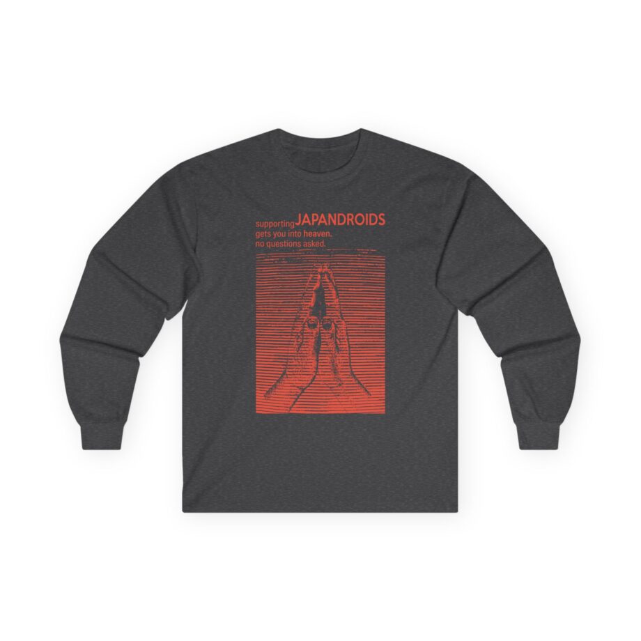 Supporting Japandroids Gets You Into Heaven No Questions Asked Unisex Ultra Cotton Long Sleeve Tee