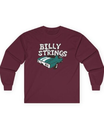 Billy Strings Imogene + Willie X Billy Strings Highway Prayers Green Car Unisex Ultra Cotton Long Sleeve Tee