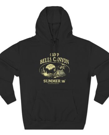 Mrballen Bells Canyon Distressed Three-Panel Fleece Hoodie