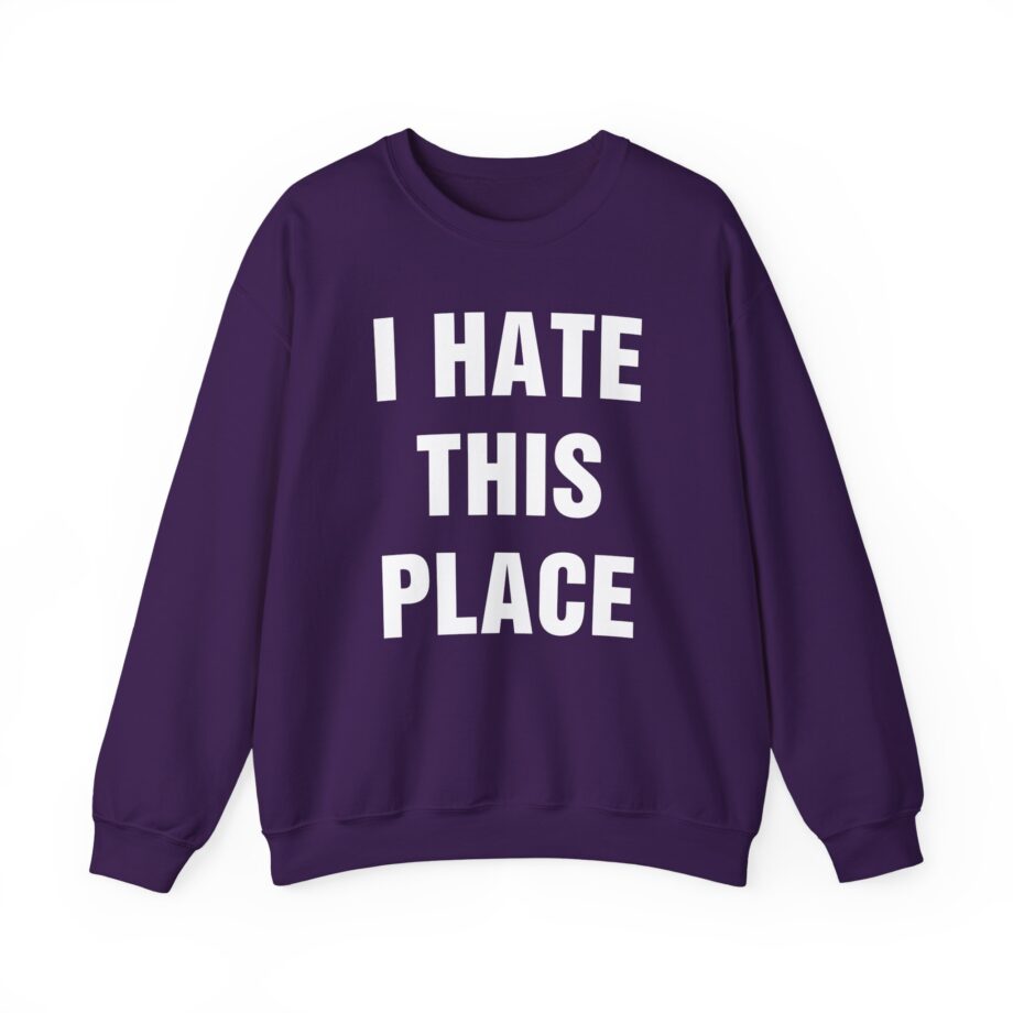 Hot Water Music I Hate This Place Unisex Heavy Blend™ Crewneck Sweatshirt