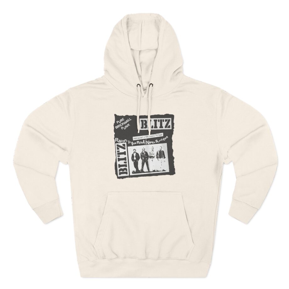 Blitz Pure Brick Wall  Three-Panel Fleece Hoodie