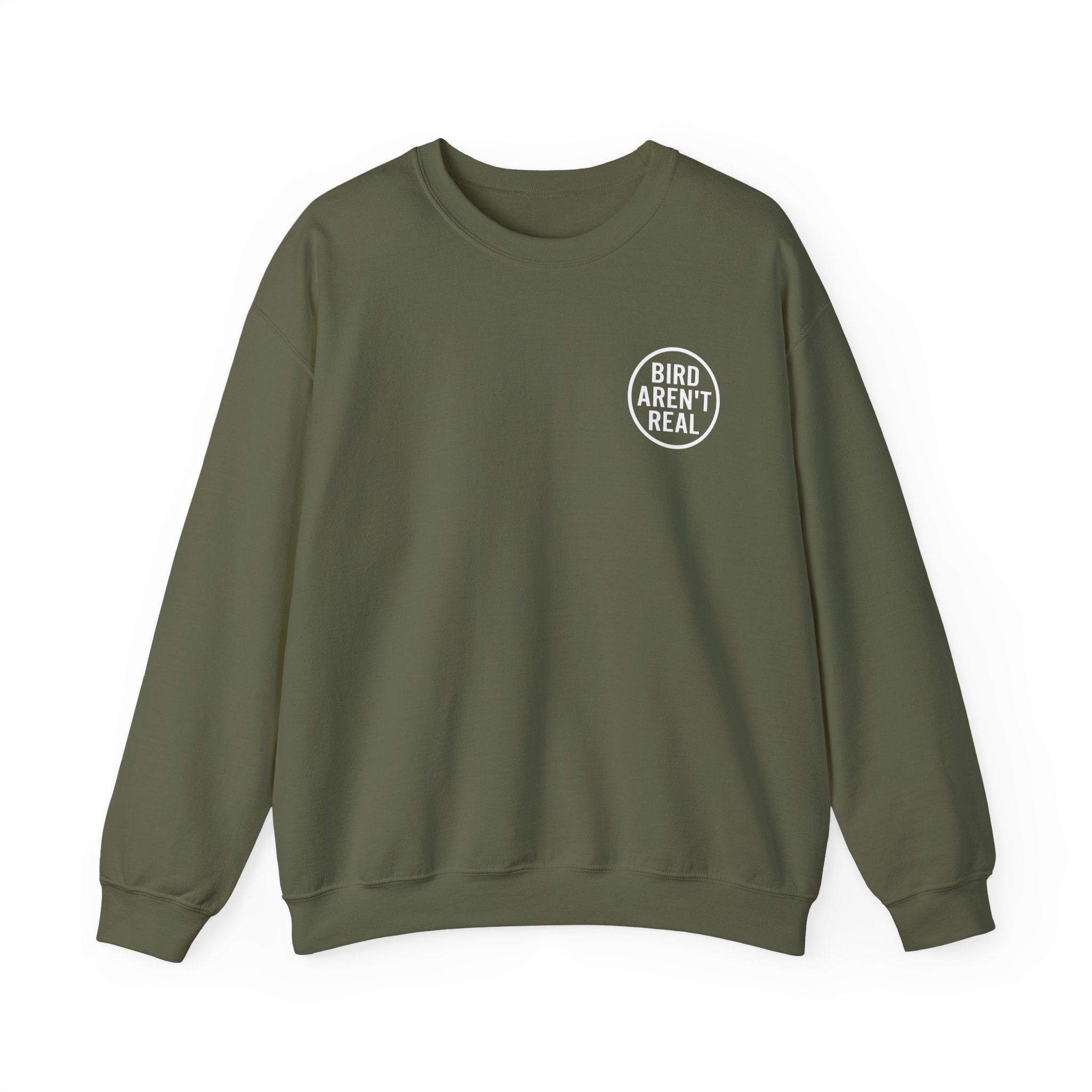 Birds Arent Real I am a Lie Unisex Heavy Blendâ„¢ Crewneck Sweatshirt