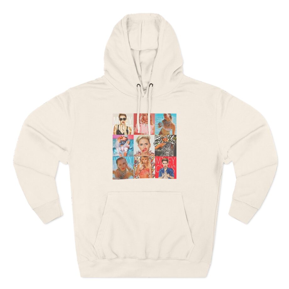 Miley Cyrus Serving Face South America Tour Three-Panel Fleece Hoodie